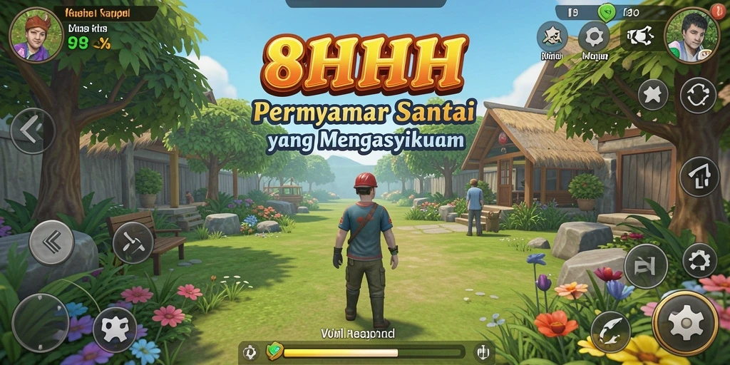 Gambaran gameplay yang menyenangkan di 8HHH.