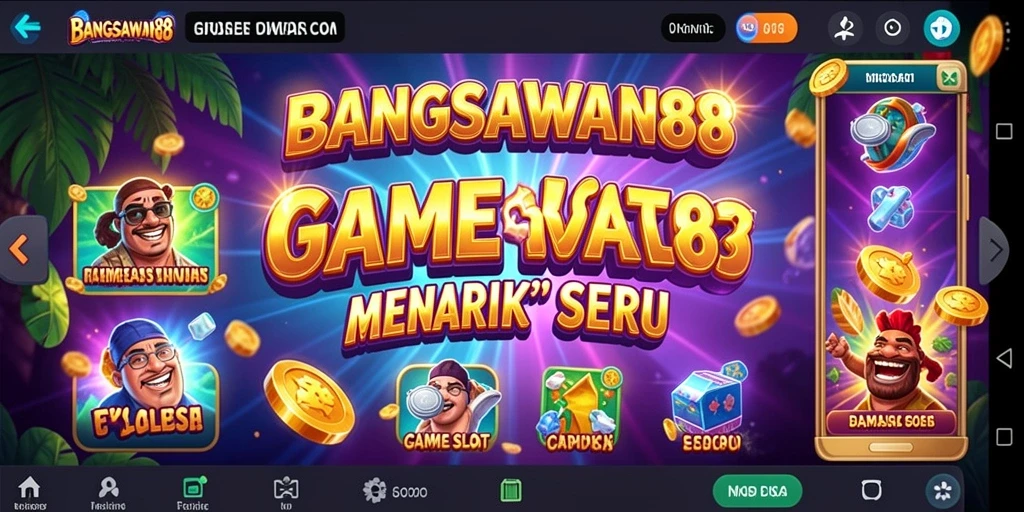 Tampilan gameplay menarik dari BANGSAWAN88 dengan berbagai fitur Slot.