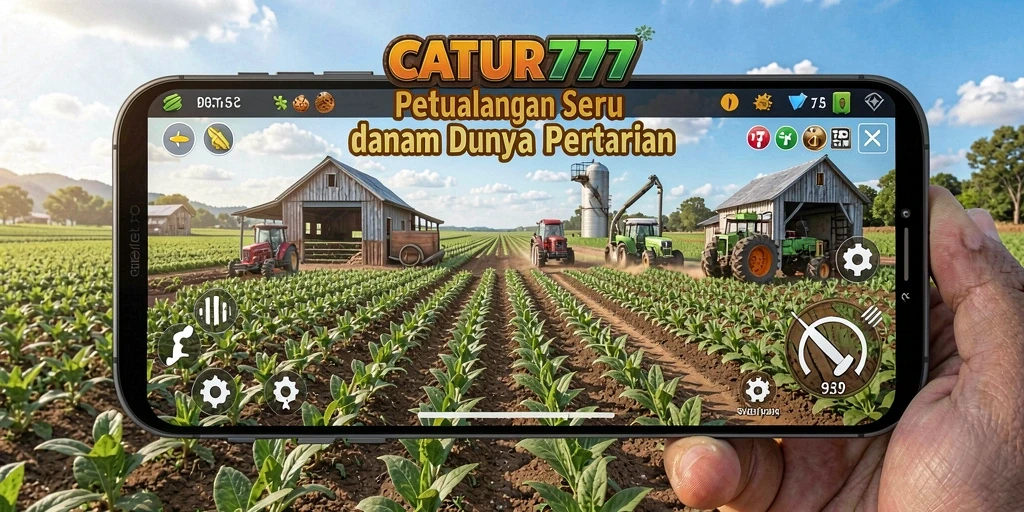 Tangkapan layar gameplay pertanian yang mengasyikkan di CATUR777.