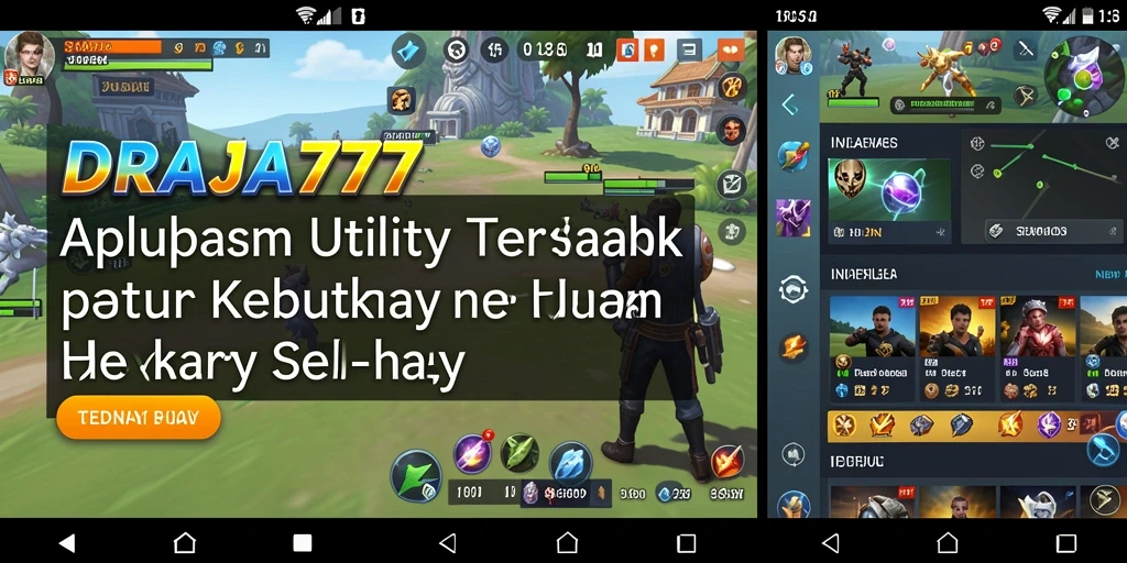 Screenshot DRAJA777 menunjukkan antarmuka intuitif dan fitur yang bermanfaat.