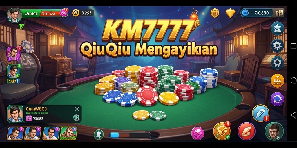 Screenshot gameplay QiuQiu yang menarik dari KM777.