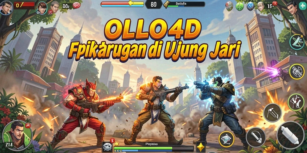 Gameplay seru OLLO4D dengan pertarungan tak terlupakan.