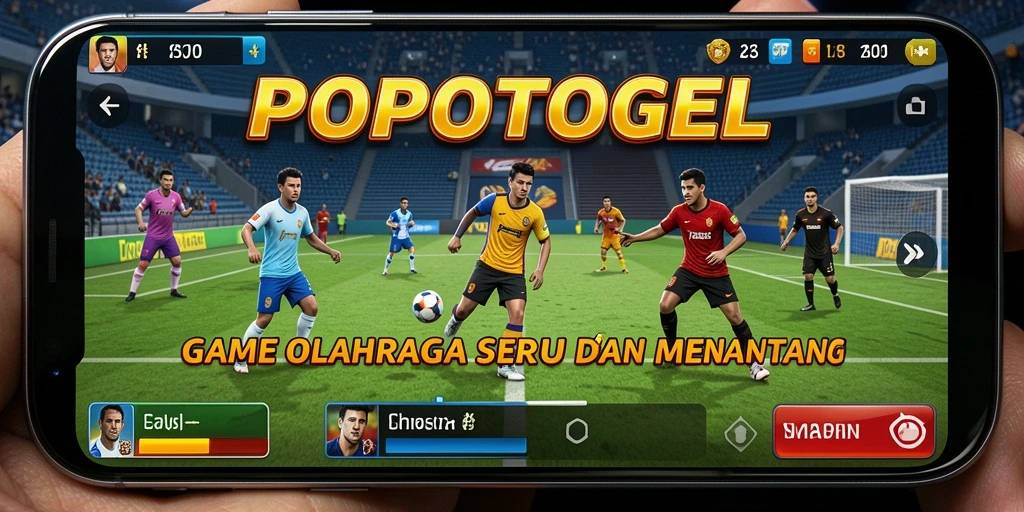 Screenshot menunjukkan gameplay seru dan kompetitif dari POPOTOGEL.