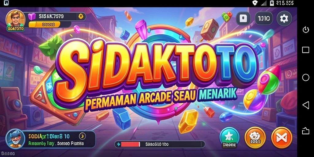 Tampilan utama gameplay SIDAKTOTO yang mengasyikkan.