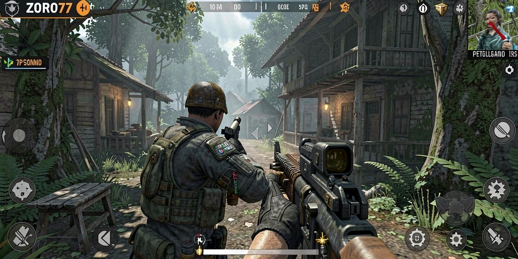 Tampilan menarik dari gameplay ZORO77 yang mengasyikkan.
